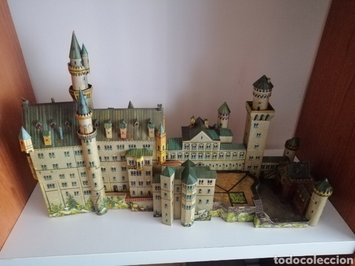 Coleccionismo recortables: Maqueta hecha Castillo Neuschwanstein - Foto 1