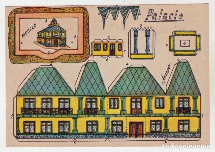 Coleccionismo recortables: RECORTABLES CONSTRUCCIONES - ANARANT - PALACIO - PERFECTO ESTADO - Foto 1