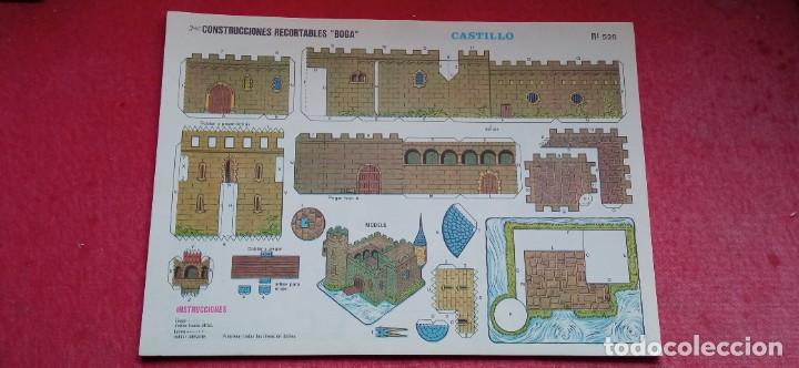 Coleccionismo recortables: RECORTABLE CONSTRUCCIONES BOGA CASTILLO N&ordm; 526 - Foto 1