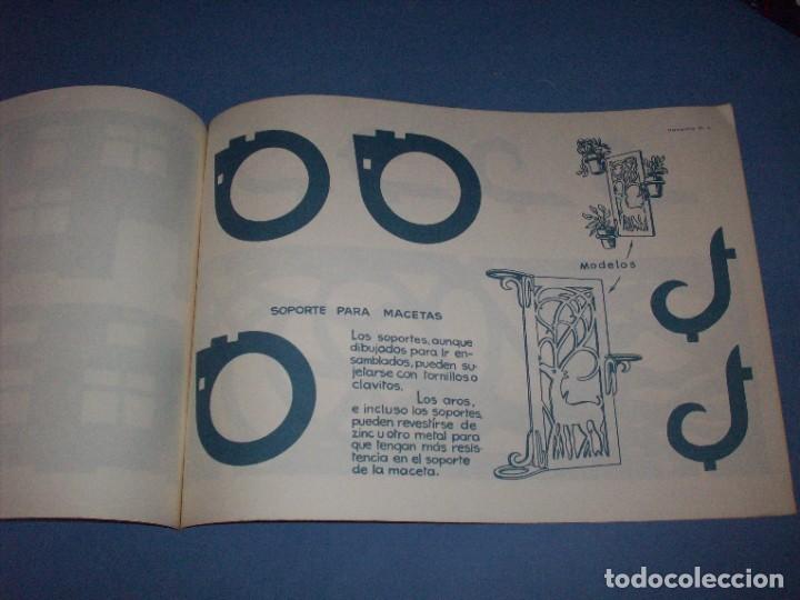 Coleccionismo recortables: marqueteria cuaderno n&ordm; 21 - Foto 2