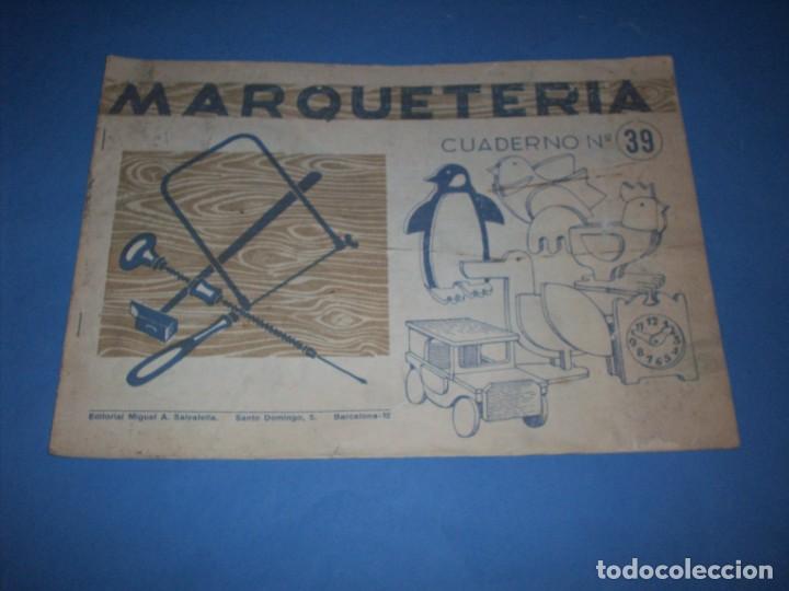 Coleccionismo recortables: marqueteria cuaderno n&ordm; 39 - Foto 1