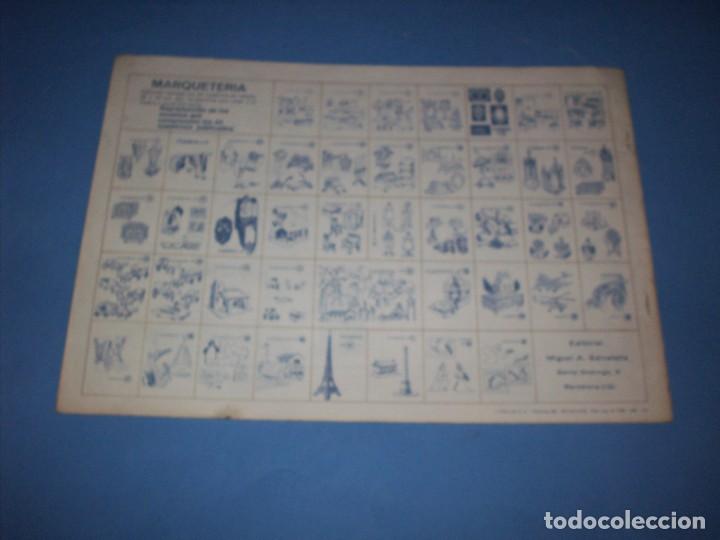 Coleccionismo recortables: marqueteria cuaderno n&ordm; 39 - Foto 3