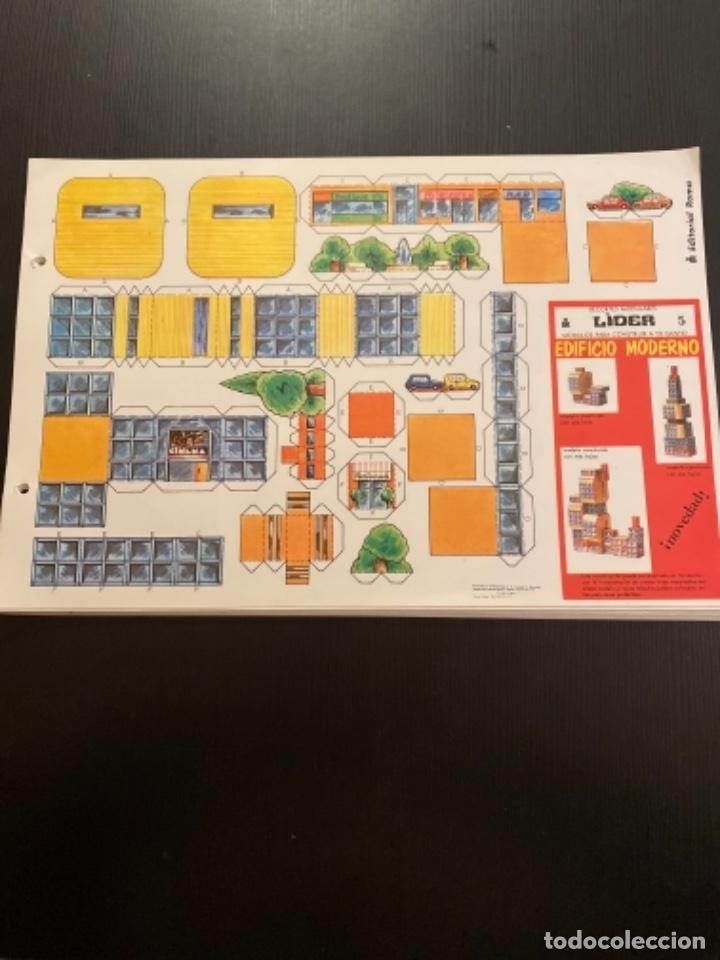 Coleccionismo recortables: Recortable Roma 40cm x 26,5 cm modulares l&iacute;der 5 edificio moderno - Foto 1