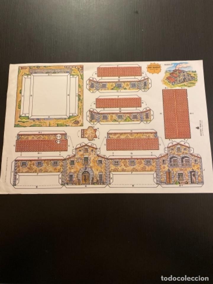 Coleccionismo recortables: Recortable Roma 39 cm x 26 cm serie naranja edificio 9 Masia - Foto 1