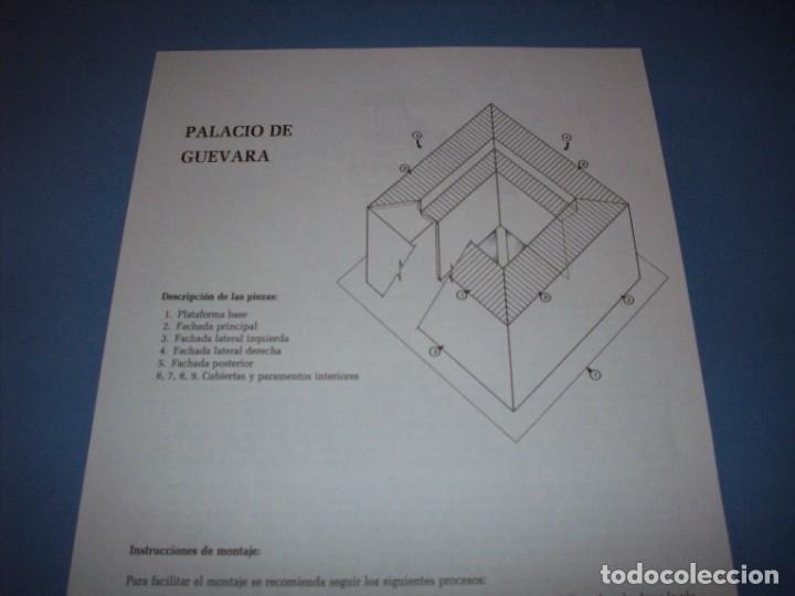 Coleccionismo recortables: recortable palacio de guevara - Foto 3