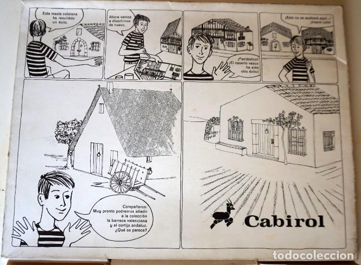 Coleccionismo recortables: GRAN MAQUETA RECORTABLE/MONTABLE DE CASERIO VASCO - Foto 3
