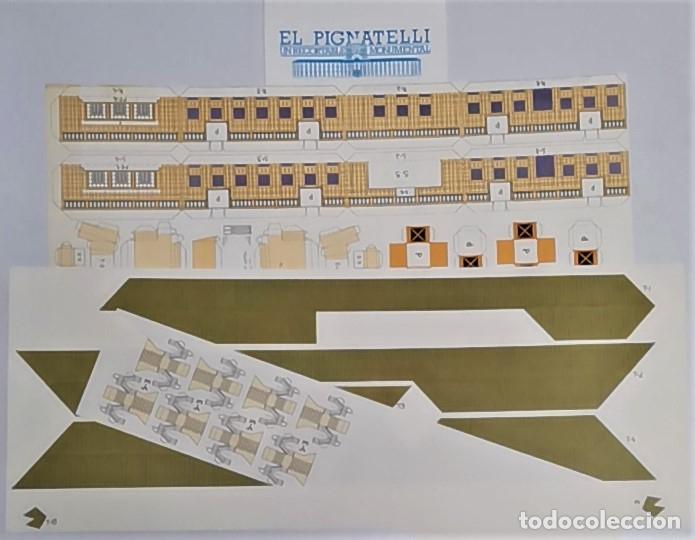 Coleccionismo recortables: RECORTABLE EDIFICIO PIGNATELLI. SIGLO XVIII. ZARAGOZA - Foto 6