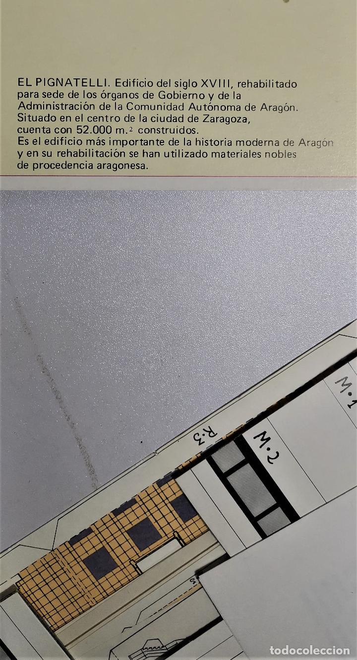 Coleccionismo recortables: RECORTABLE EDIFICIO PIGNATELLI. SIGLO XVIII. ZARAGOZA - Foto 7