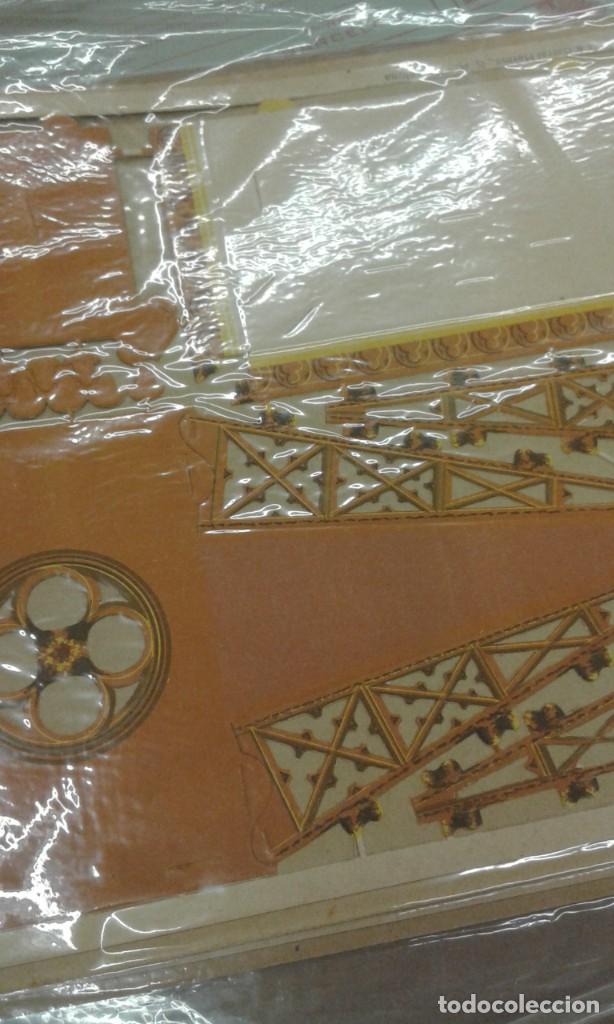 Coleccionismo recortables: Constructor peque&ntilde;as construcciones en cartulina - Foto 1