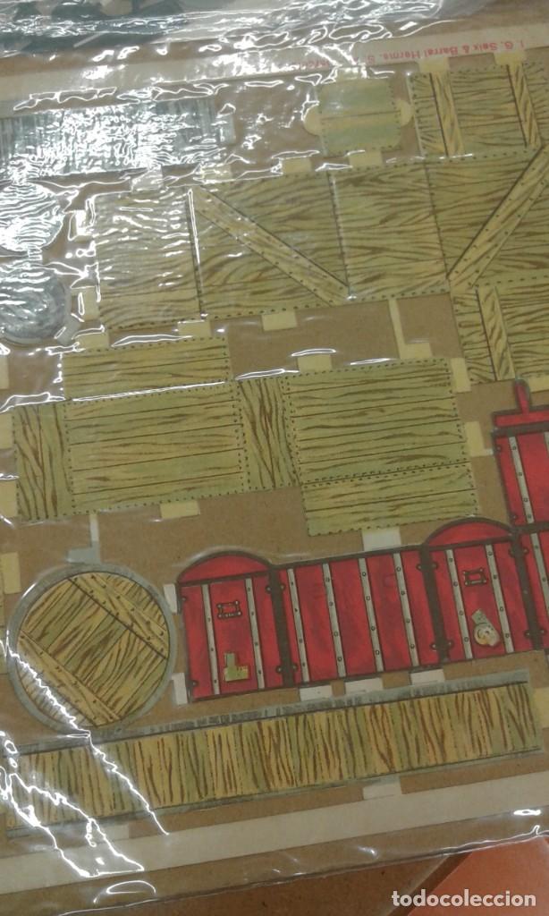 Coleccionismo recortables: Constructor peque&ntilde;as construcciones en cartulina - Foto 1