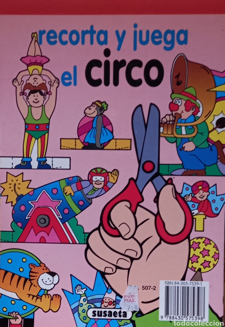Coleccionismo recortables: Recorta y juega El Circo - Foto 1