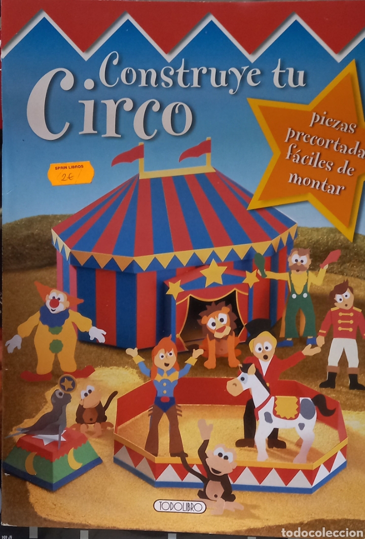 Coleccionismo recortables: Construye tu circo - Foto 1