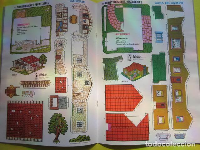 Coleccionismo recortables: RECORTABLE EDICIONES CUENTICOLOR CASERIO Y CASA DE CAMPO - Foto 2