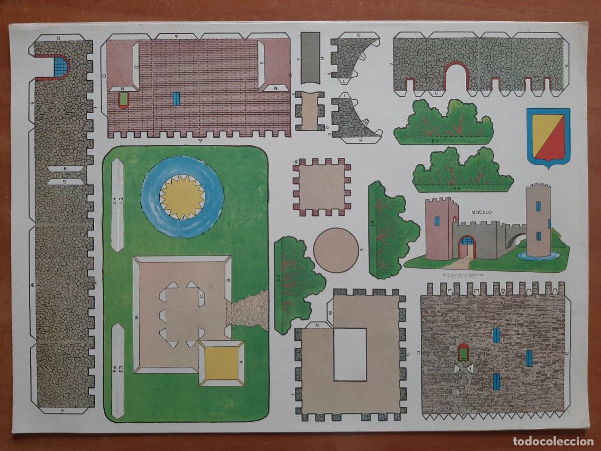 Coleccionismo recortables: RECORTABLES ESTAMPAS DE ESPA&Ntilde;A - CASTILLO - Foto 1