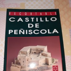 Coleccionismo Recortables: RECORTABLE CASTILLO DE PEÑISCOLA. Lote 378413464