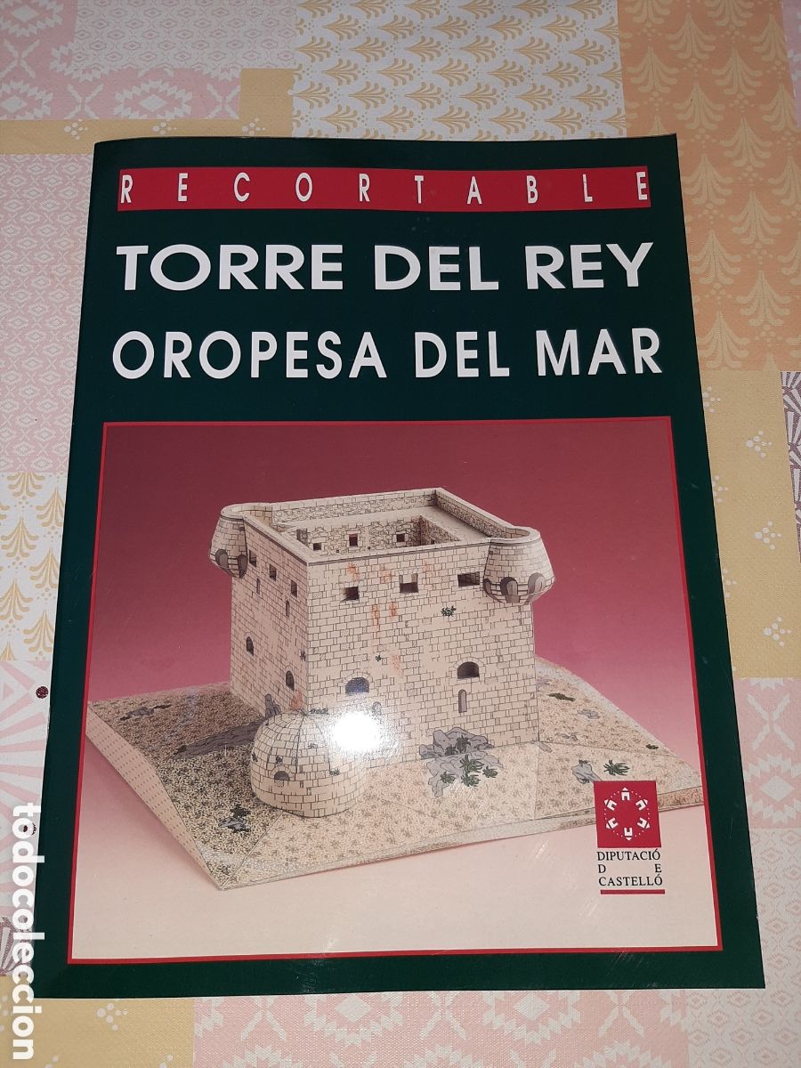 Coleccionismo recortables: Recortable de la Torre del Rey de Oropesa del Mar - Foto 1