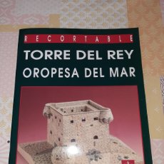 Coleccionismo Recortables: RECORTABLE DE LA TORRE DEL REY DE OROPESA DEL MAR. Lote 378415639