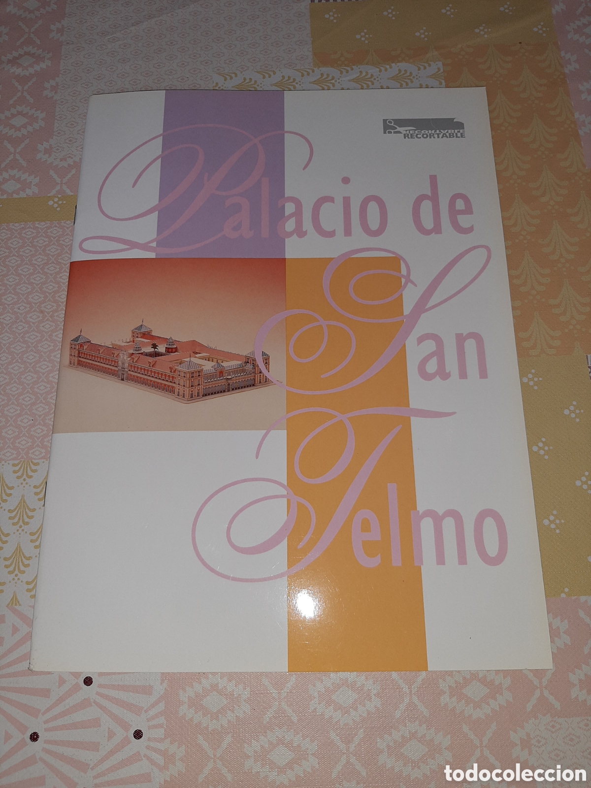 Coleccionismo recortables: Recortable del Palacio de San Telmo de Sevilla - Foto 1