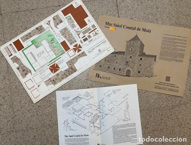 Coleccionismo recortables: RECORTABLE - RETALLABLE - MAS SAIOL COMTAL DE MOI&Agrave; - MOIAN&Egrave;S - Foto 4