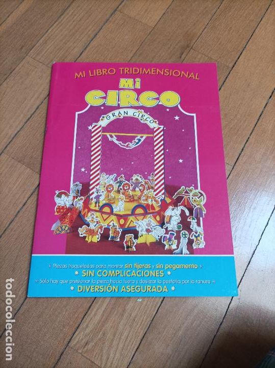 Coleccionismo recortables: MI LIBRO TRIDIMENSIONAL MI CIRCO - Foto 1