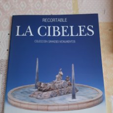 Coleccionismo Recortables: RECORTABLE DE LA CIBELES, MADRID