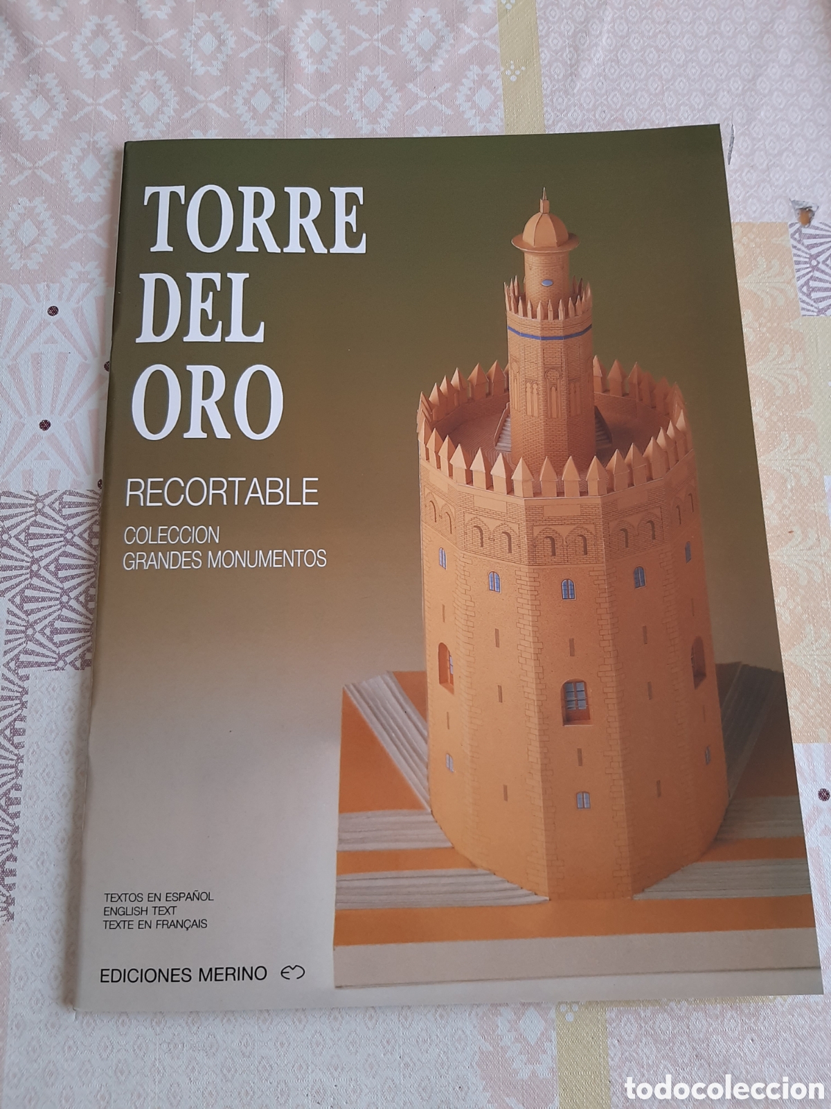 Coleccionismo recortables: Recortable Torre del Oro de Sevilla - Foto 1