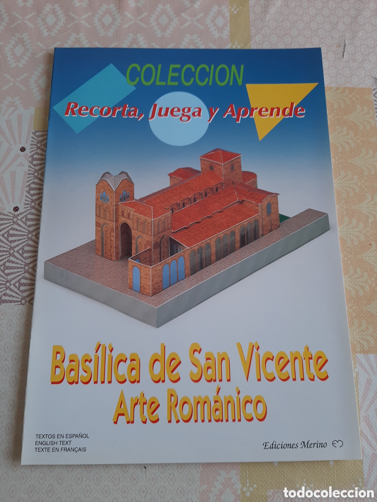 Coleccionismo recortables: Recortable Bas&iacute;lica de San Vicente en Avila - Foto 1