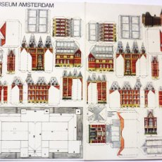 Coleccionismo Recortables: MAQUETA RECORTABLE DEL RIJKSMUSEUM DE AMSTERDAM. Lote 401163594