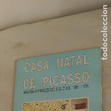 Coleccionismo Recortables: CASA NATAL DE PICASSO. MALAGA RECORTABLE PARA MONTAR. MAQUETA + MEMORIA. ARQUITECTURA. Lote 402980934