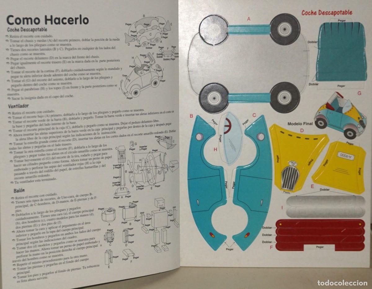 Coleccionismo recortables: LIBRO CON 6 MAQUETAS RECORTABLES ( TROQUELADAS ) - Foto 2