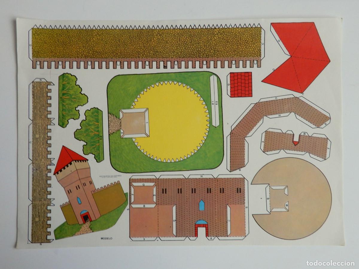 Coleccionismo recortables: RECORTABLE CASTILLO - ESTAMPAS DE ESPA&Ntilde;A - Foto 1