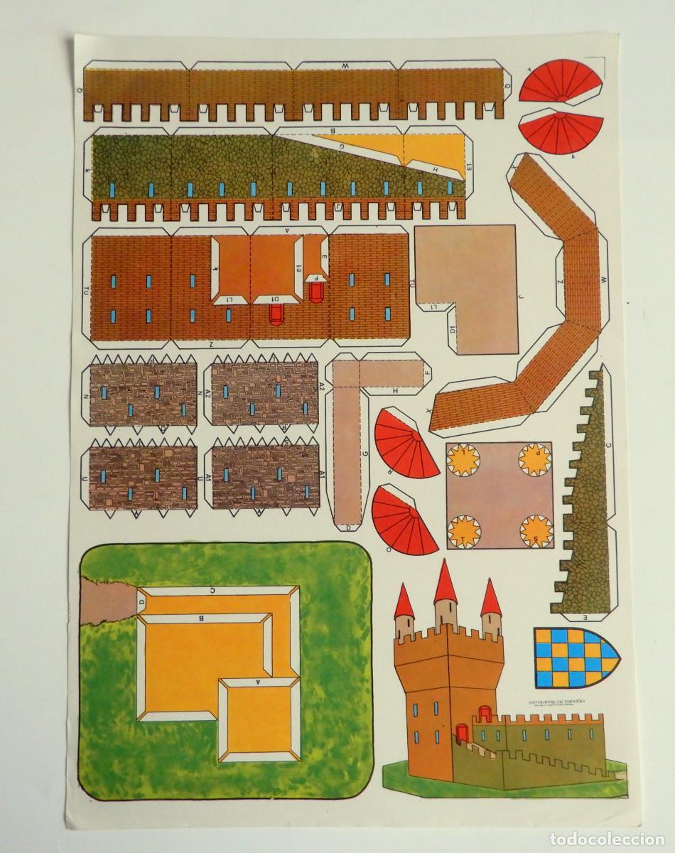 Coleccionismo recortables: RECORTABLE CASTILLO 2- ESTAMPAS DE ESPA&Ntilde;A - Foto 1