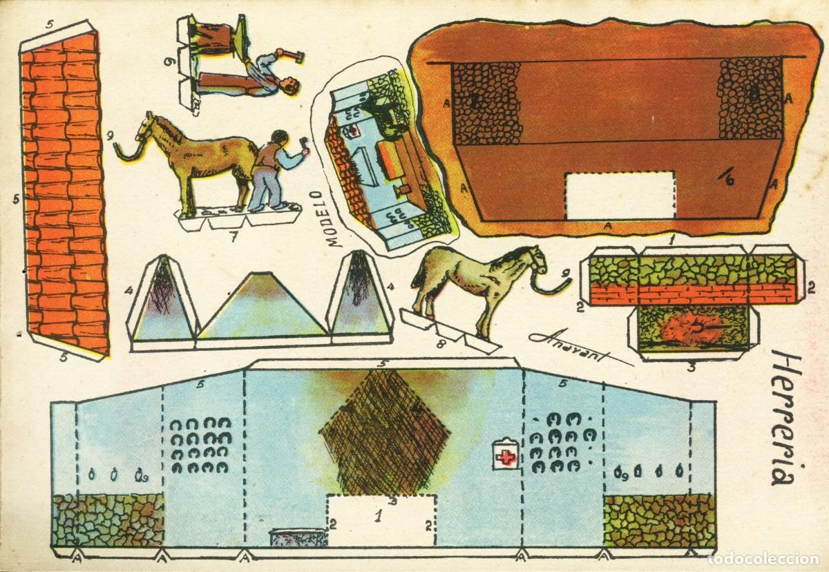 Coleccionismo recortables: ANTIGUO RECORTABLE &rdquo;HERRER&Iacute;A&rdquo; - Foto 1