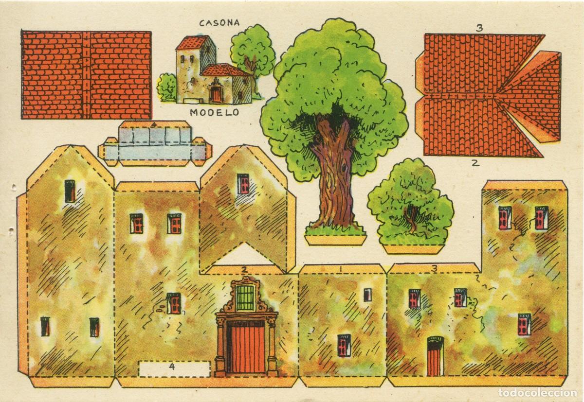 Coleccionismo recortables: ANTIGUO RECORTABLE &rdquo;CASONA&rdquo; - Foto 1