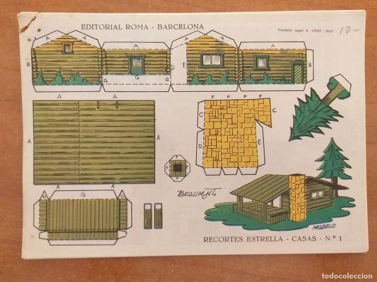 Coleccionismo recortables: RECORTABLE ESTRELLA - CASAS - N&ordm; 1 - Foto 1