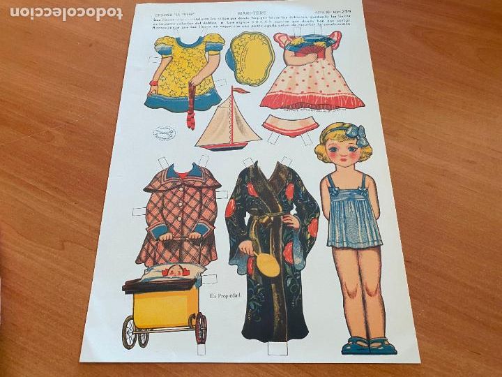 Coleccionismo recortables: RECORTABLE MARI-TERE FACSIMIL (AB-6) - Foto 1