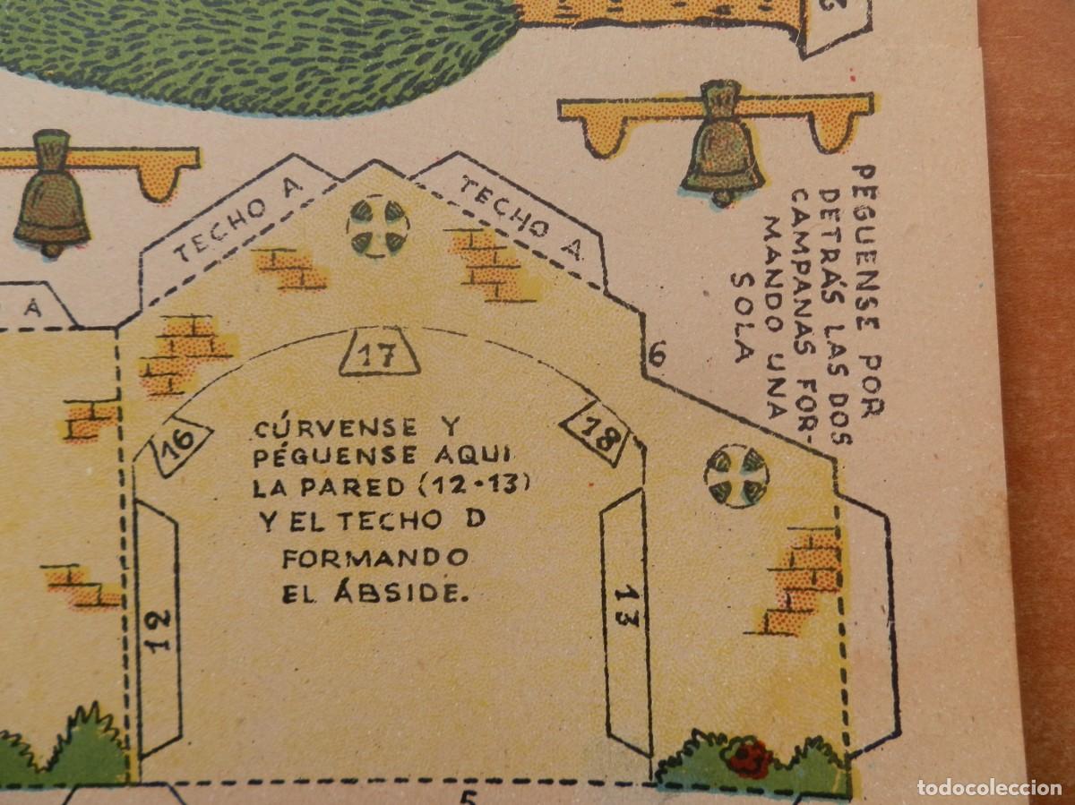 Coleccionismo recortables: RECORTABLE TBO LA ERMITA DE LA VEGA.. - Foto 3