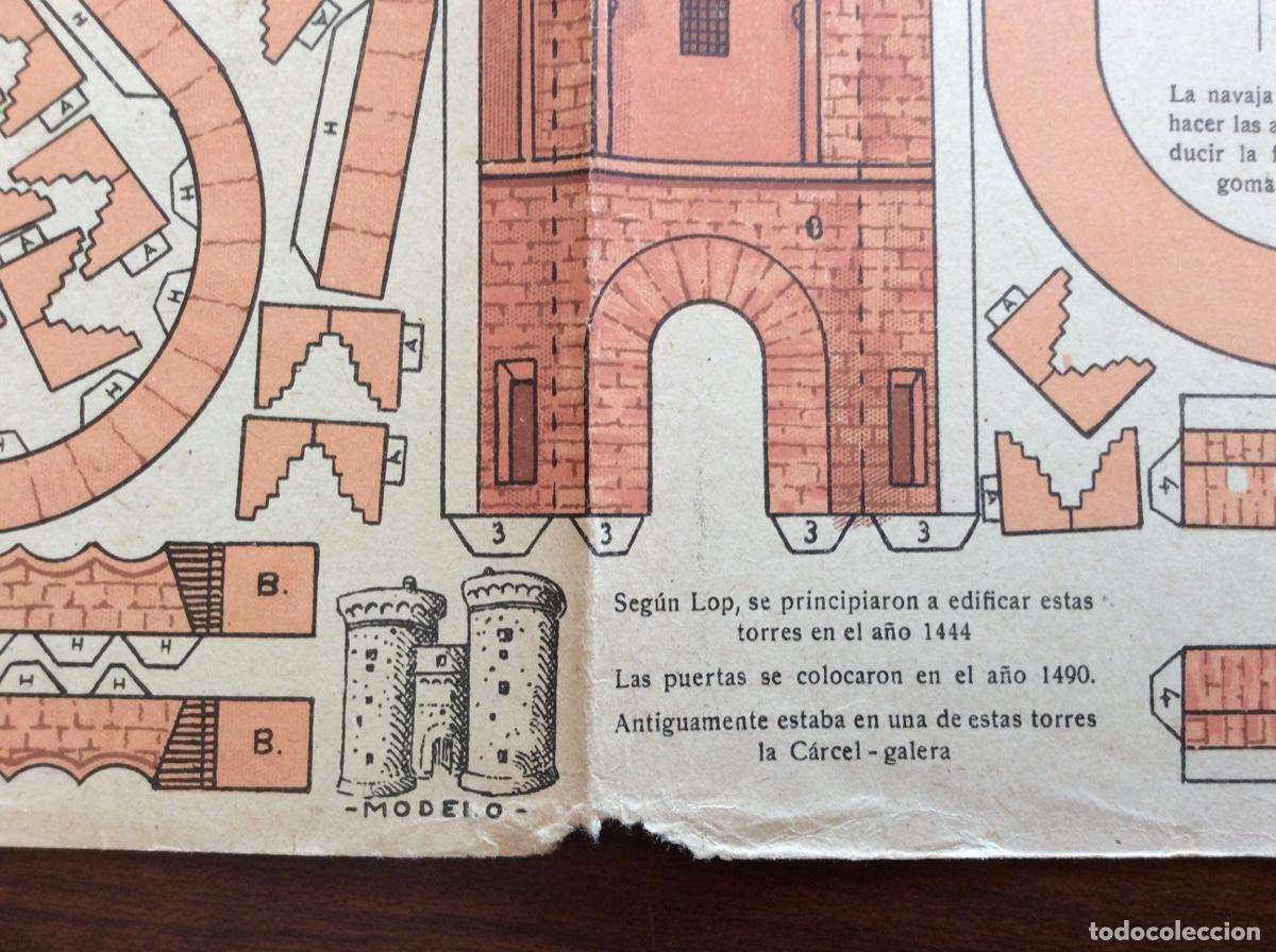 Coleccionismo recortables: RECORTABLE GOYA N&Uacute;MERO 3 TORRES DE CUARTE VALENCIA - Foto 7