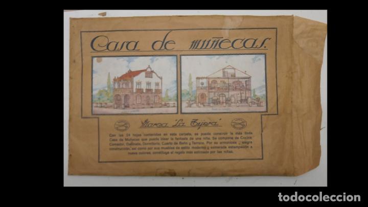 Coleccionismo recortables: Casa de Mu&ntilde;ecas. Marca La Tijera - Foto 1