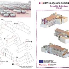 Coleccionismo Recortables: MAQUETA RECORTABLE DEL CELLER COOPERATIU DE CORNUDELLA DE MONTSANT ( TARRAGONA )
