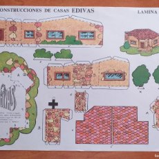 Coleccionismo Recortables: CONSTRUCCIONES DE CASAS EDIVAS - Nº 2