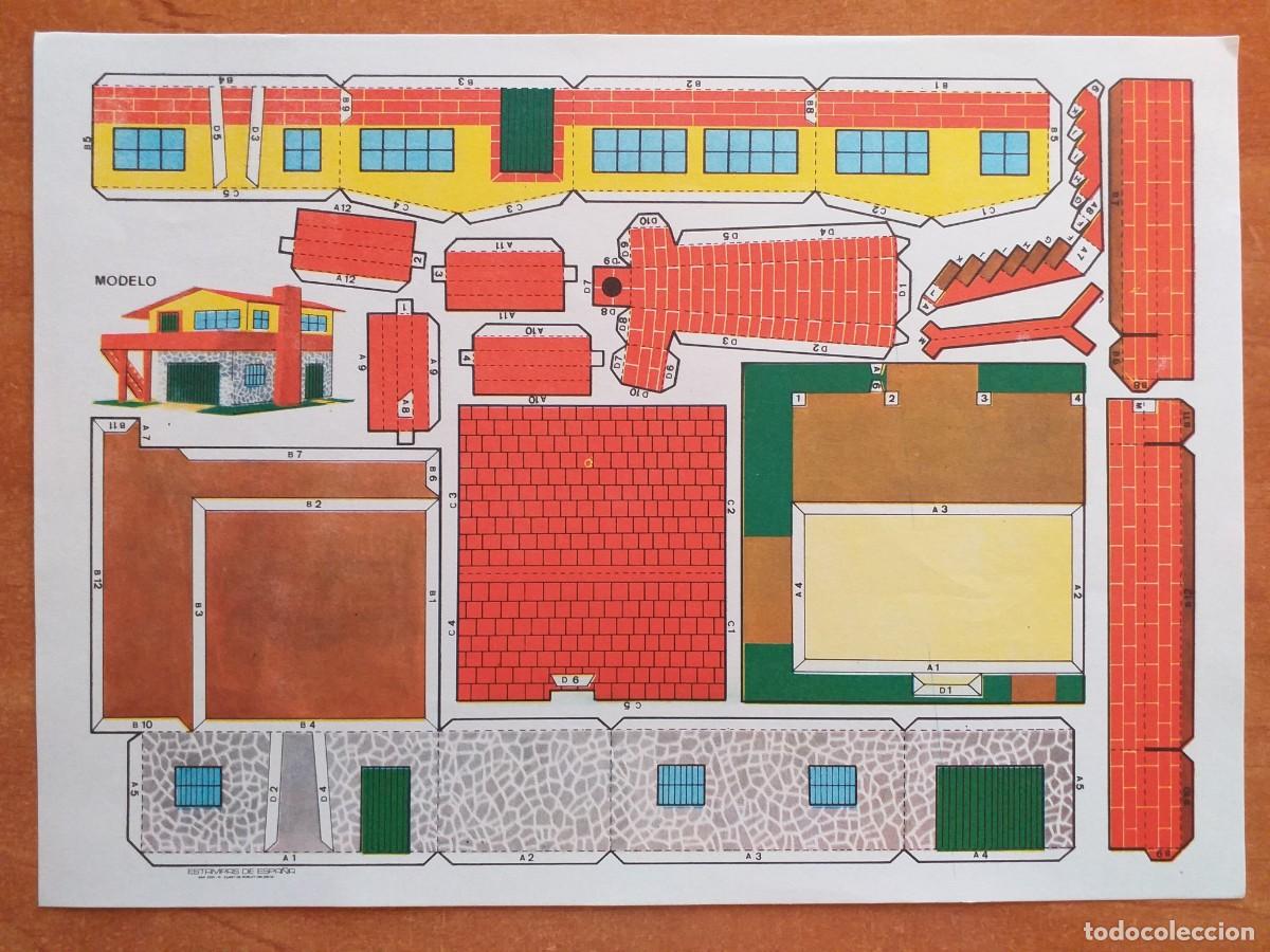 Coleccionismo recortables: RECORTABLE CASA (MODELO) - Foto 1