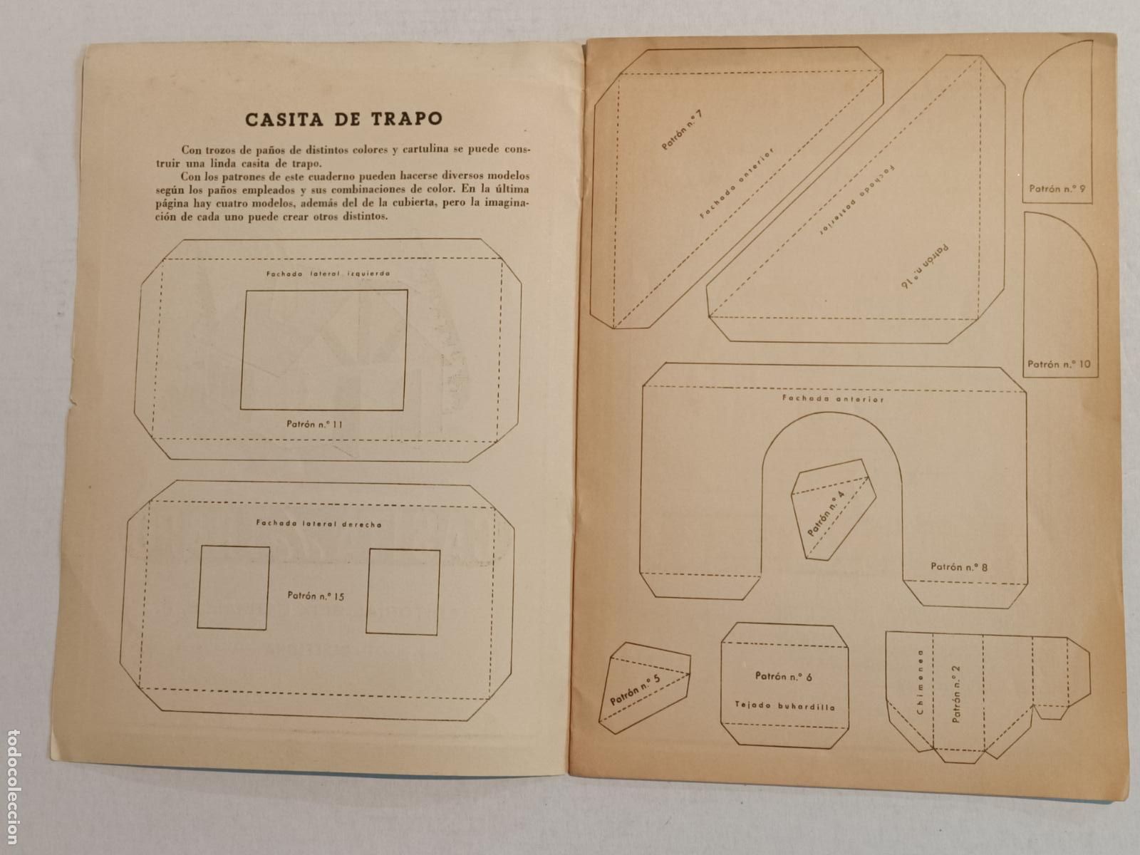 Coleccionismo recortables: CASITA DE TRAPO EDITORIAL SEIX Y BARRAL - Foto 2