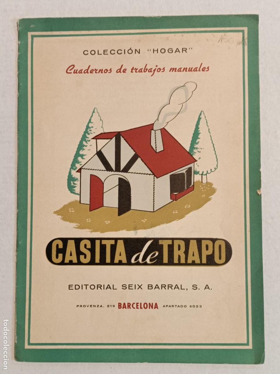 Coleccionismo recortables: CASITA DE TRAPO EDITORIAL SEIX Y BARRAL - Foto 1
