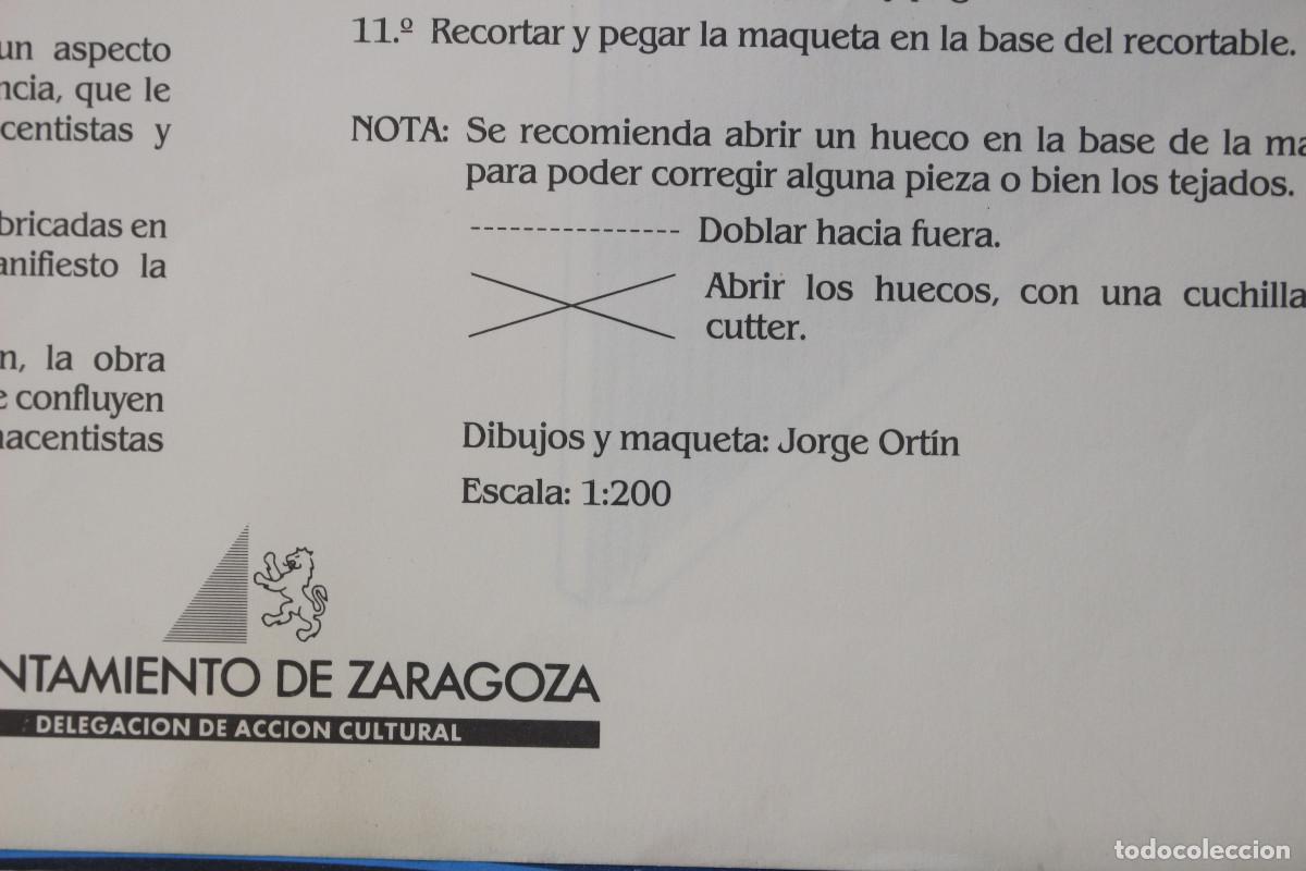Coleccionismo recortables: La Lonja. Colecci&oacute;n recortables edificios municipales - Foto 2