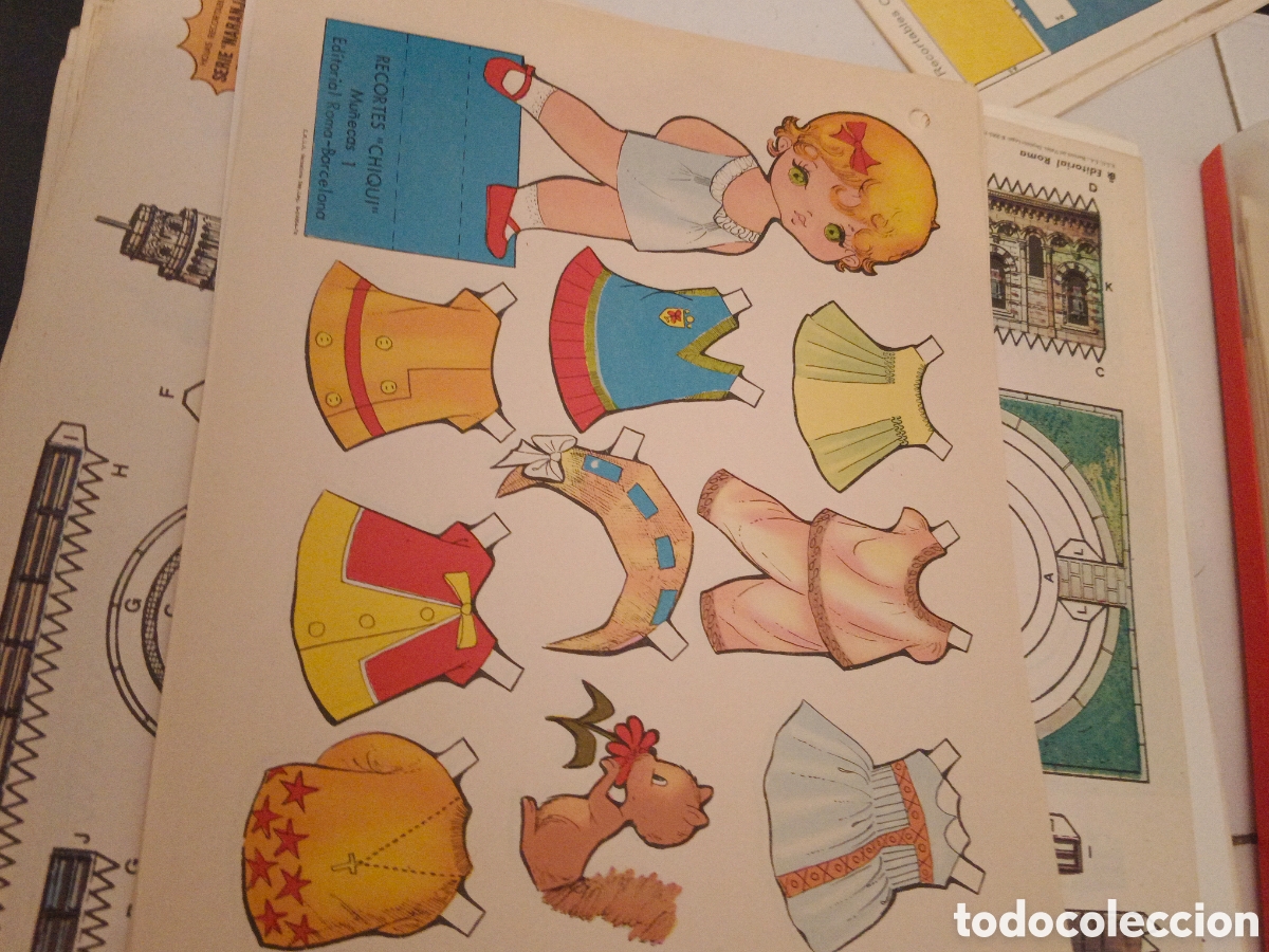 Coleccionismo recortables: ENORME LOTE RECORTABLES VARIAS TEMATICAS - Foto 4