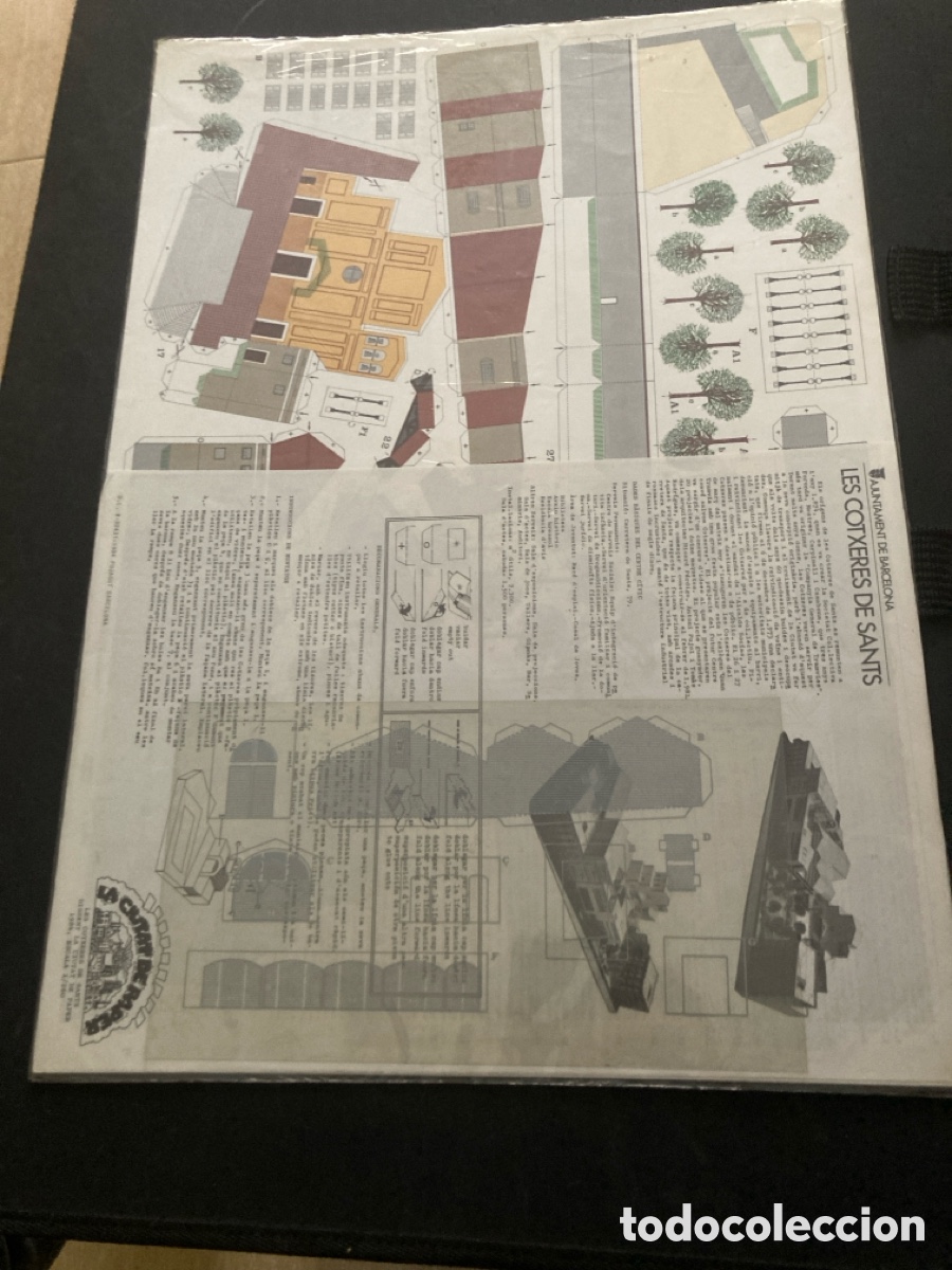 Coleccionismo recortables: Recortable Cotxeres de Sants - Foto 2