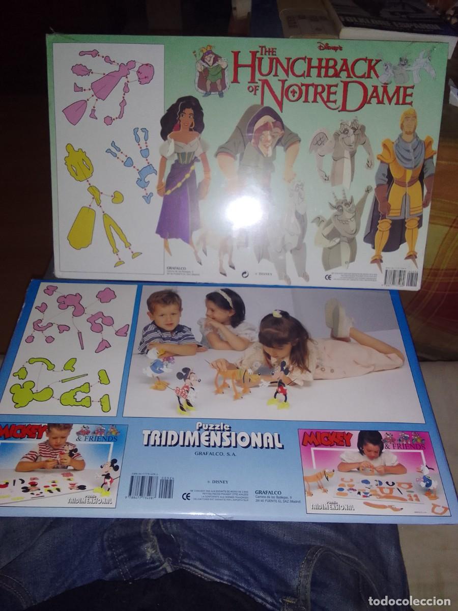 Coleccionismo recortables: Lote dos puzzles tridimensionales de editorial grafalco - Foto 2