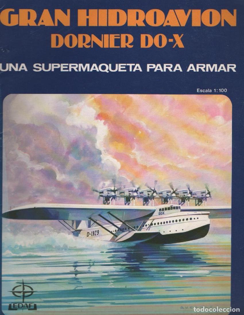 Coleccionismo recortables: GRAN HIDROAVION DORNIER - Foto 1