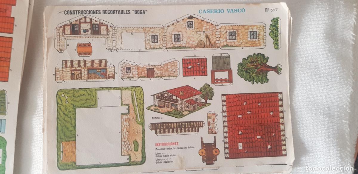 Coleccionismo recortables: 6 CONSTRUCCIONES RECORTABLES (BOGA) - Foto 4